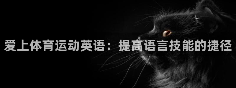 球速体育：爱上体育运动英语：提高语言技能的捷径